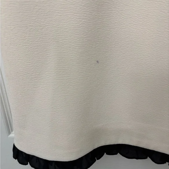 J. Crew Cream and Black Sleeveless Dress - Picture 2 of 8